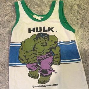 Boys Hulk Vintage Tank Top